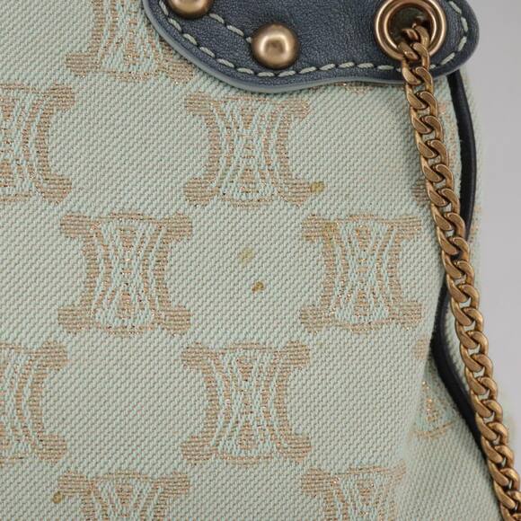 CELINE Paris Macadam Canvas Boogie Hand Bag Peppermint - Picture 4 of 13